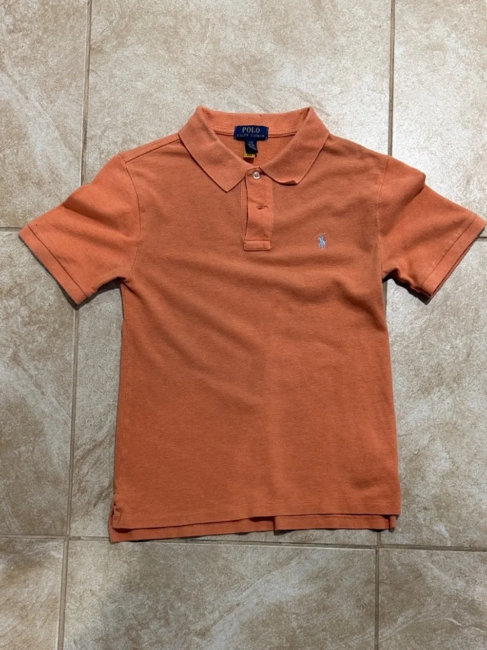 Ralph Lauren Orange Short-Sleeve Polo